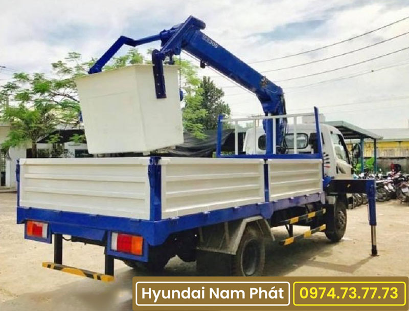 Xe Tải Hyundai Đô Thành HD99 Gắn Cẩu Tadano 3 Tấn 3 Đoạn